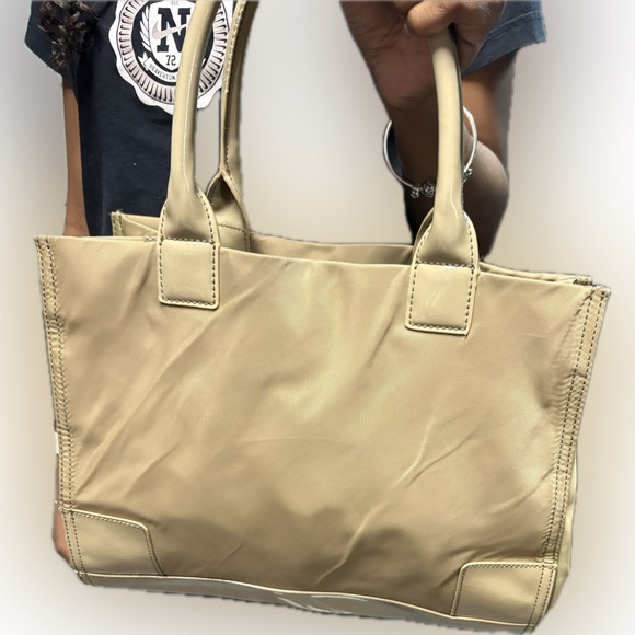 Tory Burch Nylon Tote Bag – Beige/Tan - Picture 3 of 13
